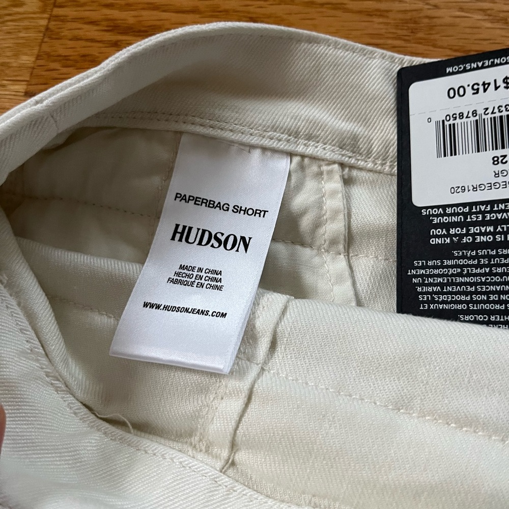 HUDSON Women's Paperbag, Tie Waist Short - Picture 5 of 6